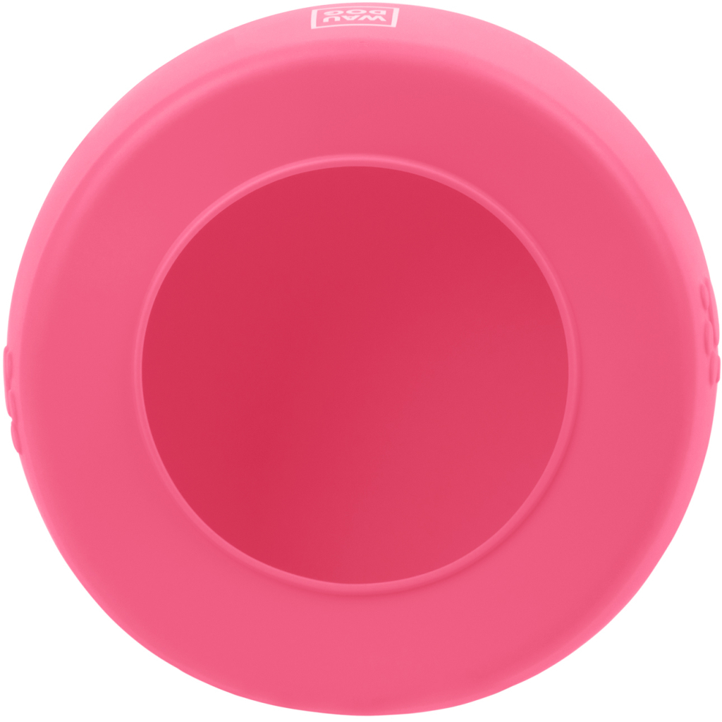 Посуд для собак WAUDOG Silicone Миска-непроливайка 1 л рожева (50797) - зображення 2
