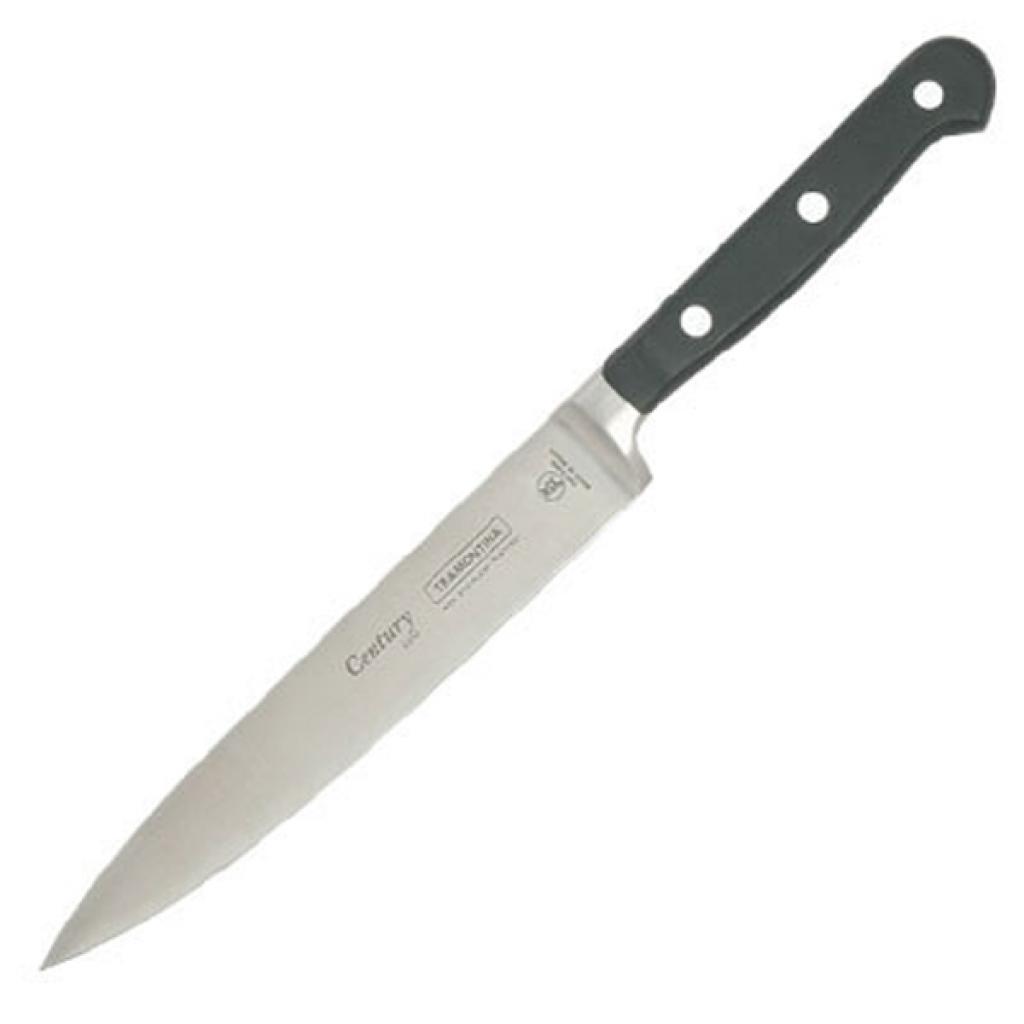 Кухонний ніж Tramontina Century для мяса 152 мм Black (24010/006) - зображення 1