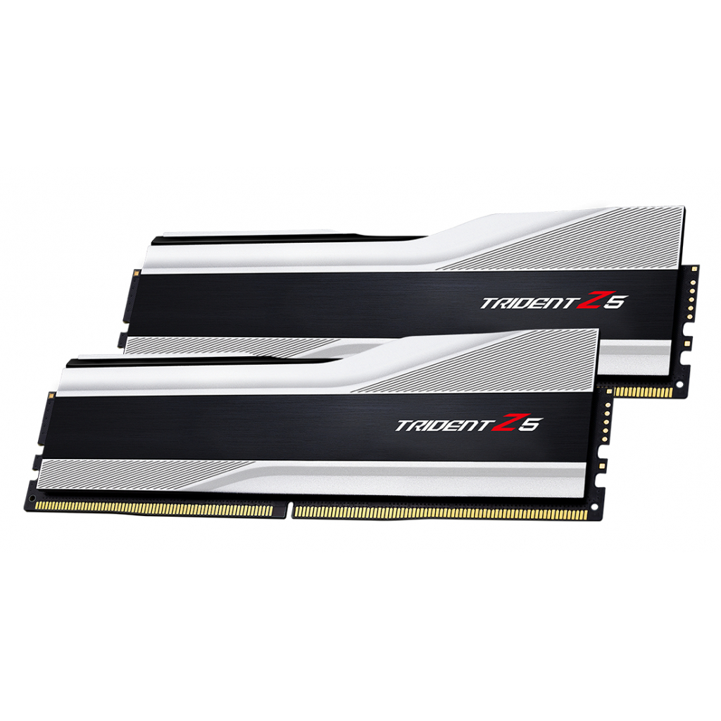 Модуль пам'яті для комп'ютера DDR5 32GB (2x16GB) 6000 MHz Trident Z5 Silver G.Skill (F5-6000J3636F16GX2-TZ5S) - зображення 4