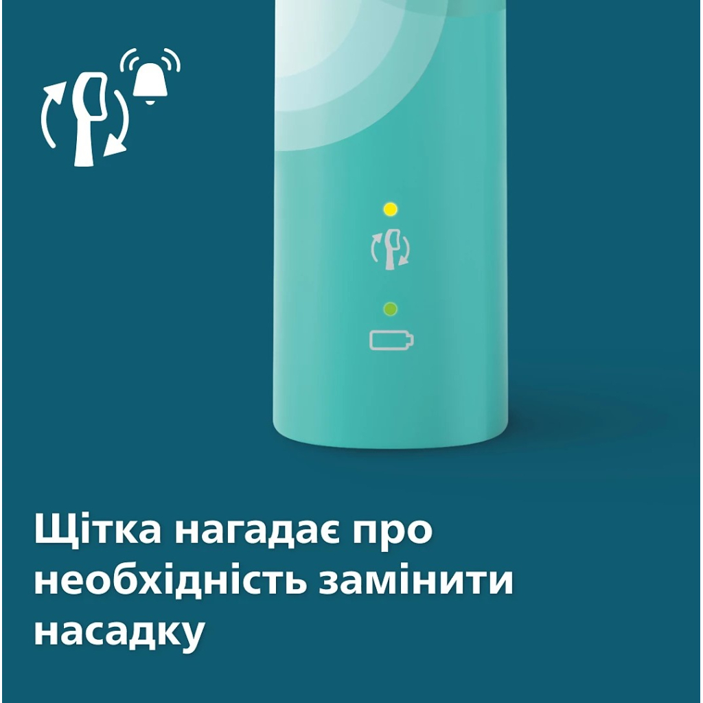 Електрична зубна щітка Philips HX3689/43 - зображення 5