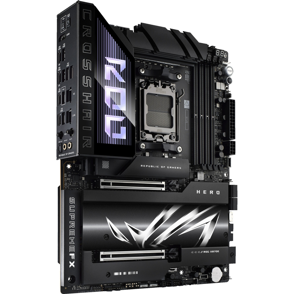 Материнська плата ASUS ROG CROSSHAIR X870E HERO - изображение 2