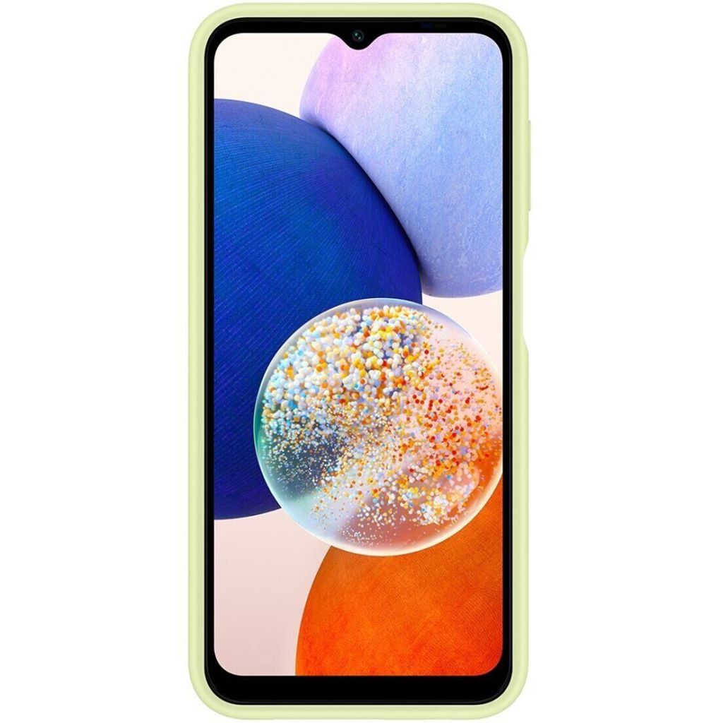 Чохол до мобільного телефона Samsung A14 Card Slot Case Lime (EF-OA146TGEGRU) - зображення 4