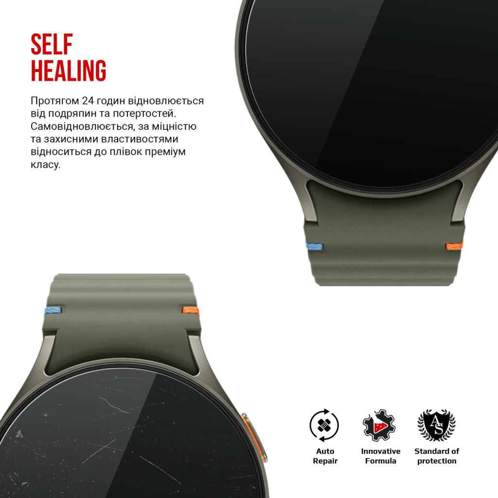 Плівка захисна Armorstandart Samsung Galaxy Watch 7 44mm 6 pcs (ARM79594) - зображення 3