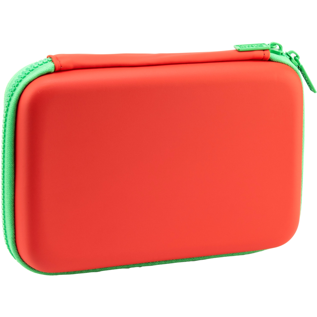 Пенал Cool For School з тисненням, 1 відділення (QT-5704-Red) - зображення 2