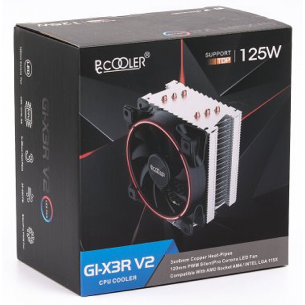 Кулер до процесора PcCooler GI-X3R V2 - зображення 6