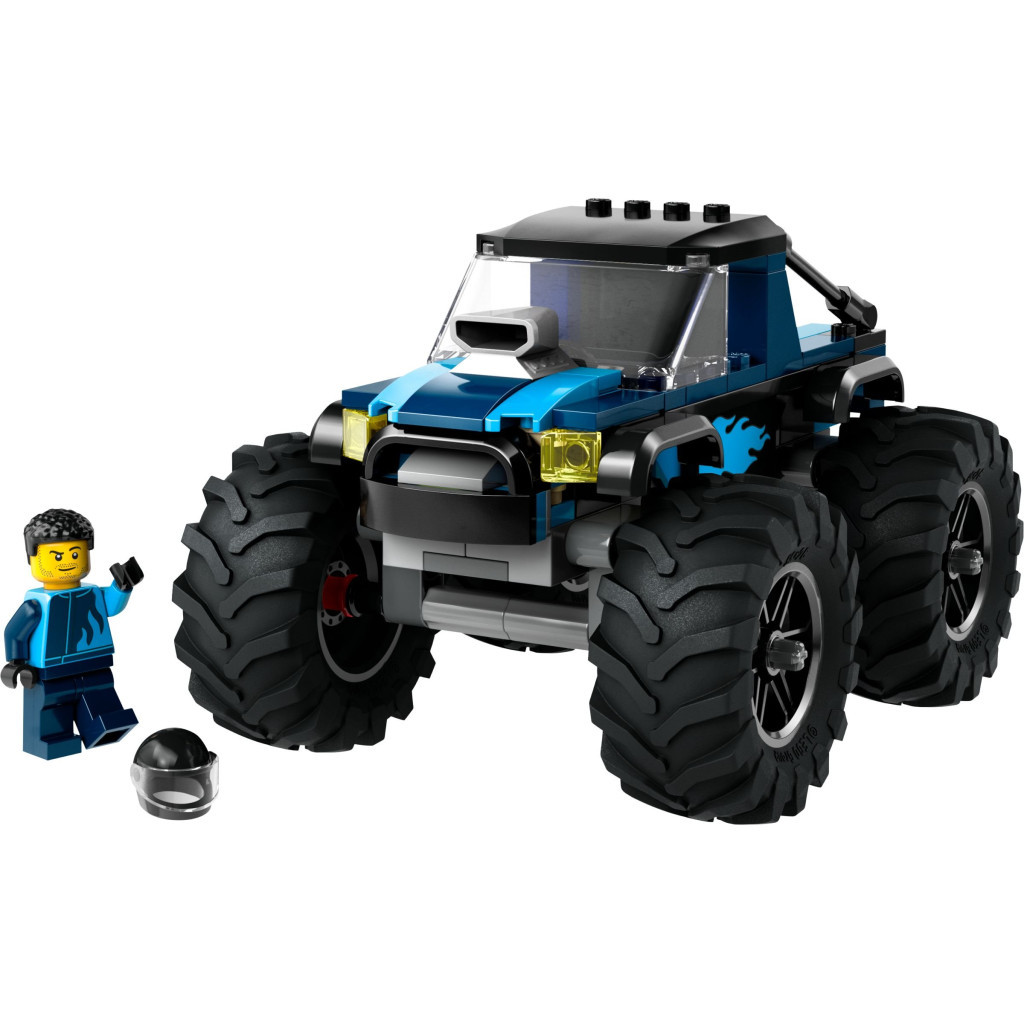 Конструктор LEGO City Синя вантажівка-монстр 148 деталей (60402) - зображення 2