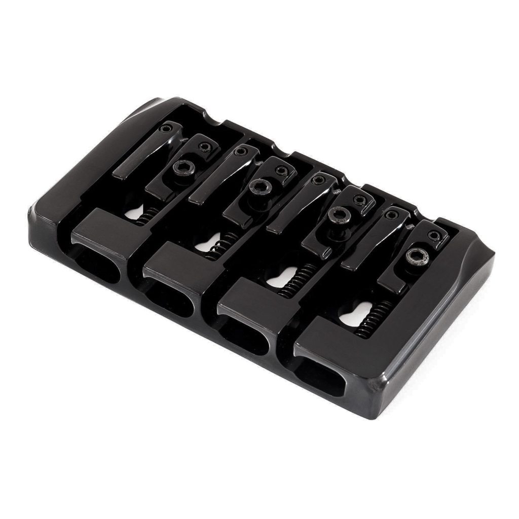 Бридж для гітари Paxphil BB404 Black - зображення 2