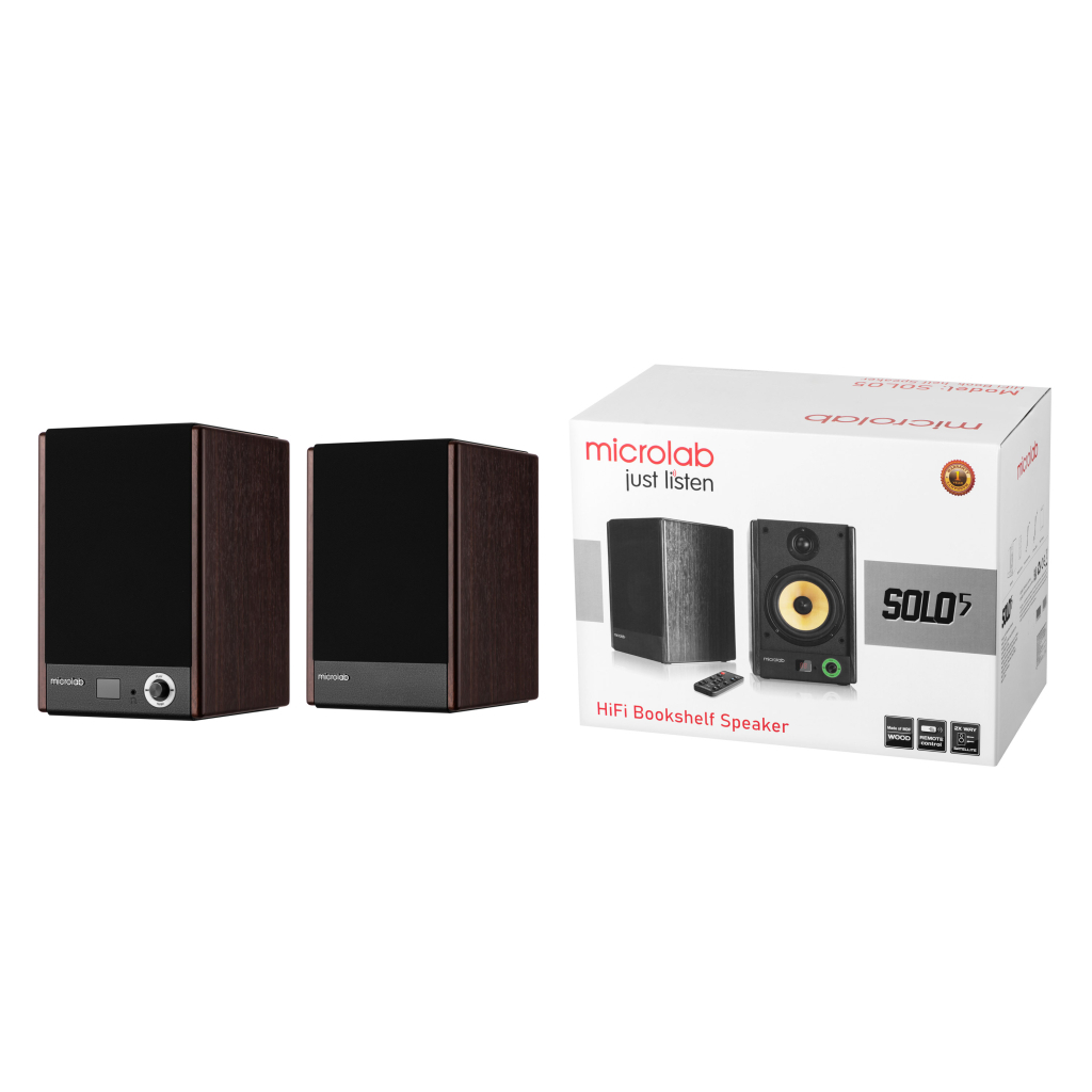 Акустична система Microlab SOLO 5 90W Brown (SOLO-5BR) - зображення 13