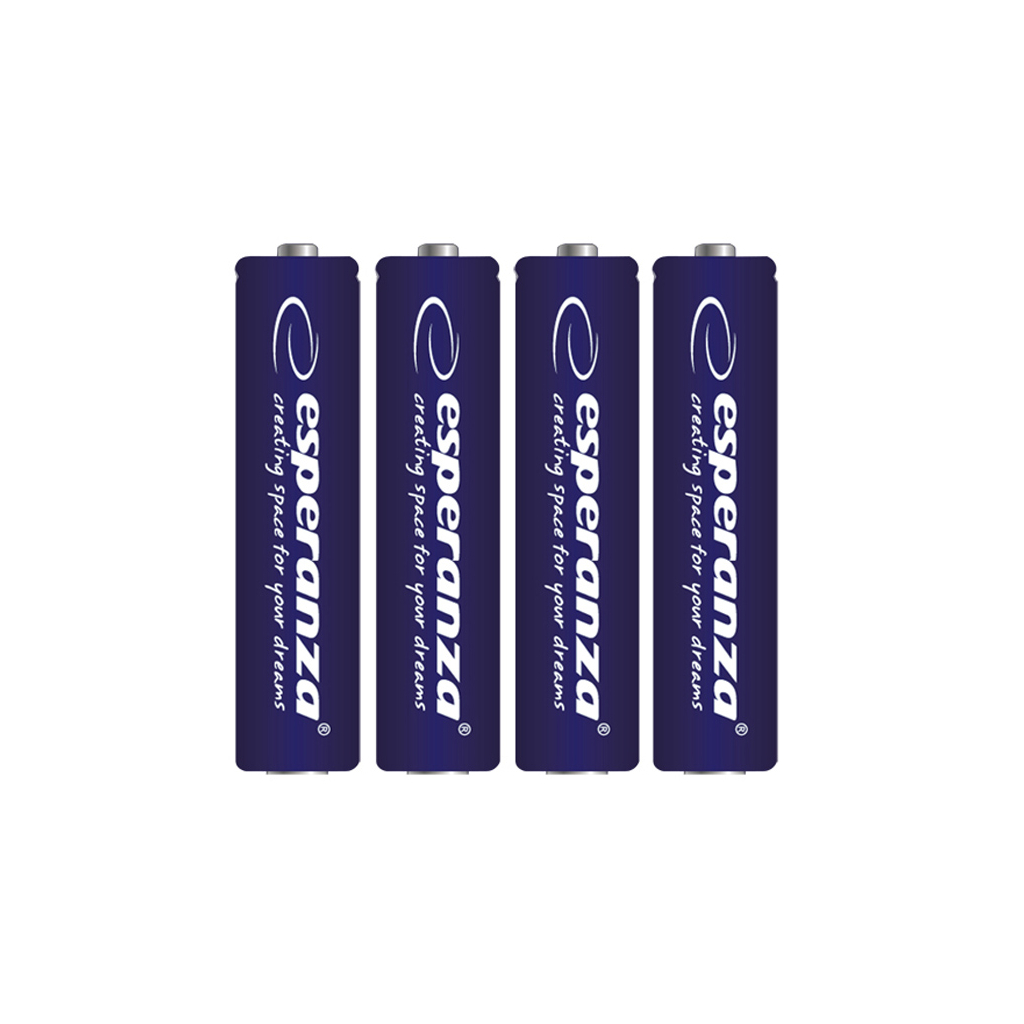 Батарейка Esperanza AA LR6 Alkaline * 4 (EZB101) - зображення 1