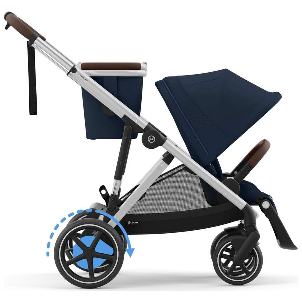 Коляска Cybex eGazelle S SLV Ocean Blue (524000529) - зображення 4
