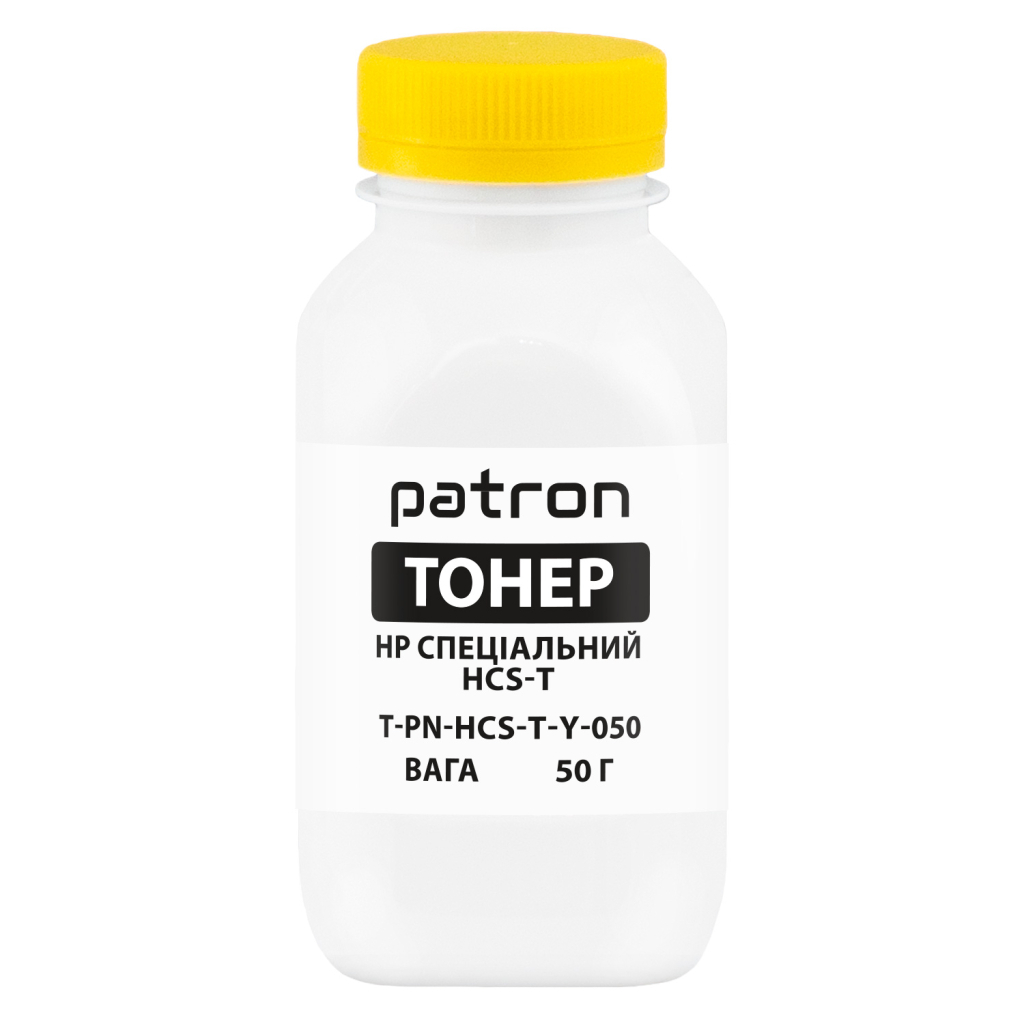 Тонер HP HCS-T, 50 г, yellow Patron (PN-HCS-T-Y-050) - зображення 1