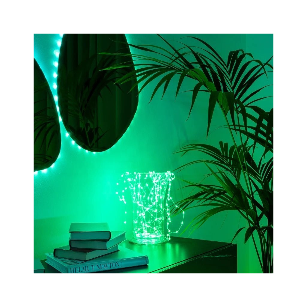 Гірлянда Twinkly Smart LED Dots Lights RGB 400 Gen II, IP44, 20м, прозорий (TWD400STP-TEU) - зображення 11
