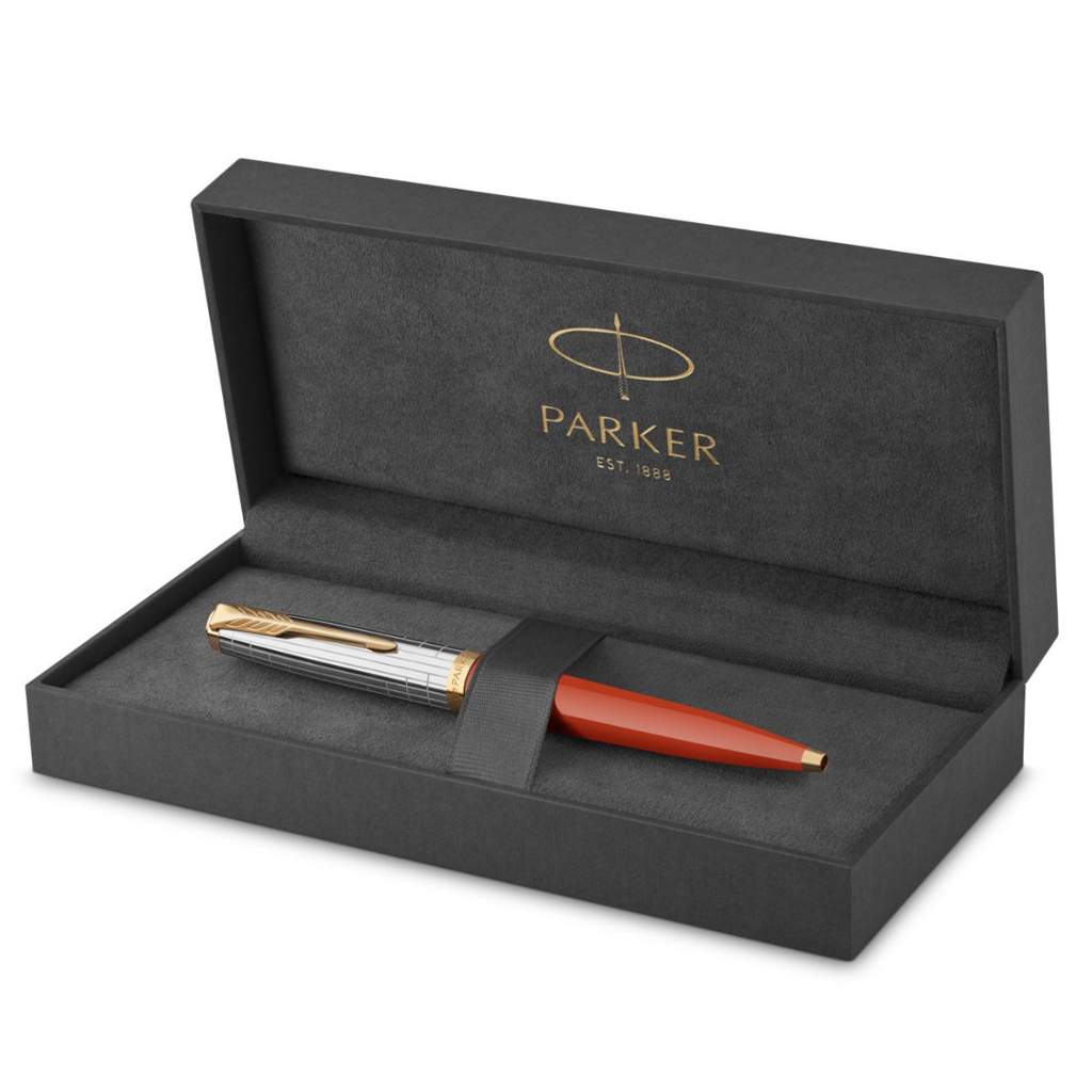 Ручка кулькова Parker 51 Premium Rage Red GT BP (56 232) - зображення 5