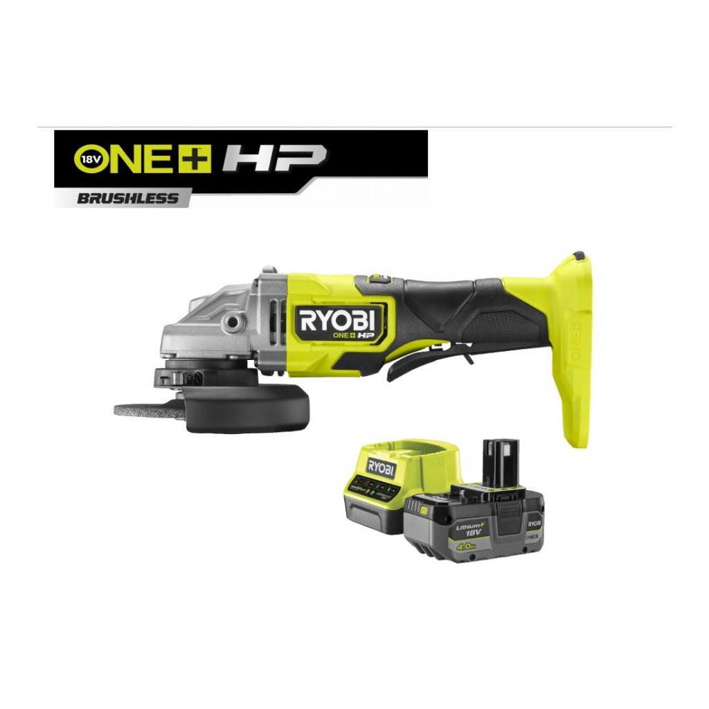 Шліфувальна машина Ryobi RAG18X-1C40S ONE+ НР (5133005614) - зображення 3