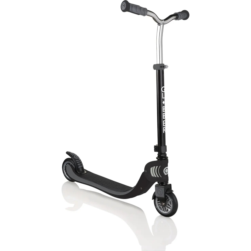 Самокат Globber Flow Foldable 125 до 100 кг 6+ 2 колеса Чорно-сірий (473-120) - зображення 2