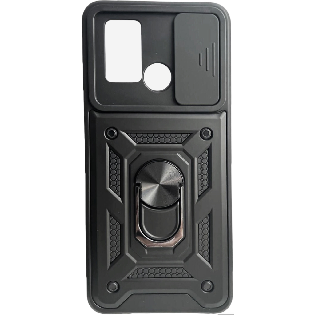 Чохол до мобільного телефона BeCover Military Poco C40 Black (708202) - зображення 1