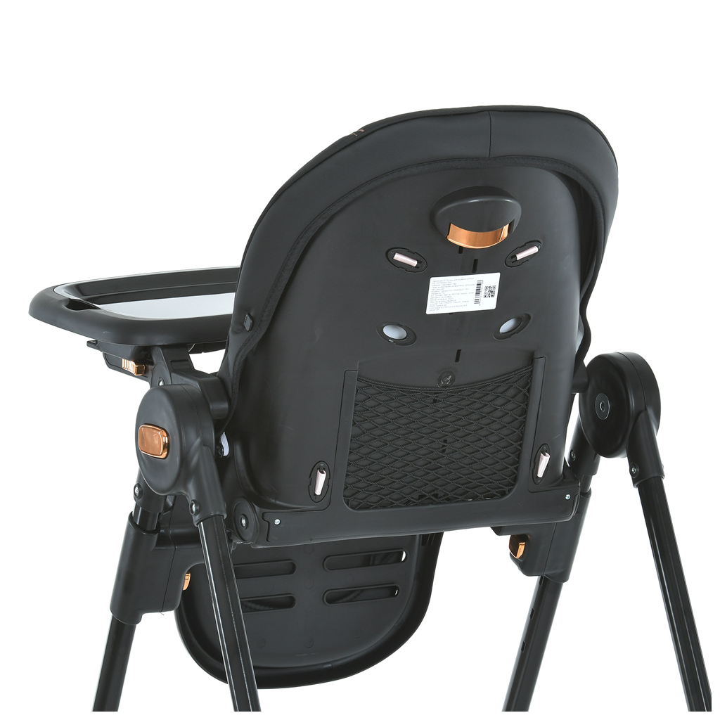 Стілець для годування El Camino ME 1037-B black gold Crystal (ME 1037-B black gold) - зображення 4