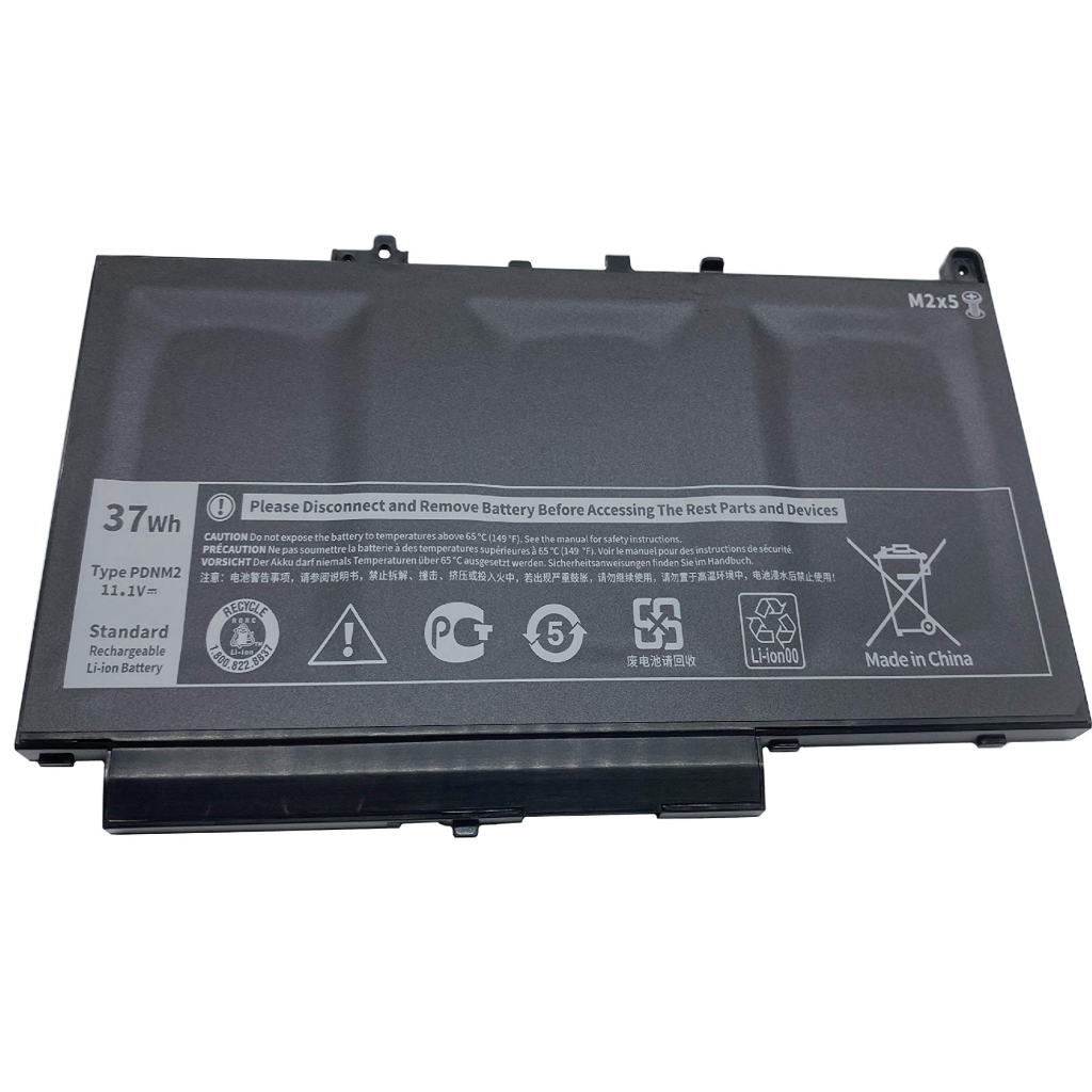 Акумулятор до ноутбука Dell Latitude E7470 PDNM2, 37Wh (3166mAh), 3cell, 11.1V, Li-ion AlSoft (A71025) - зображення 1