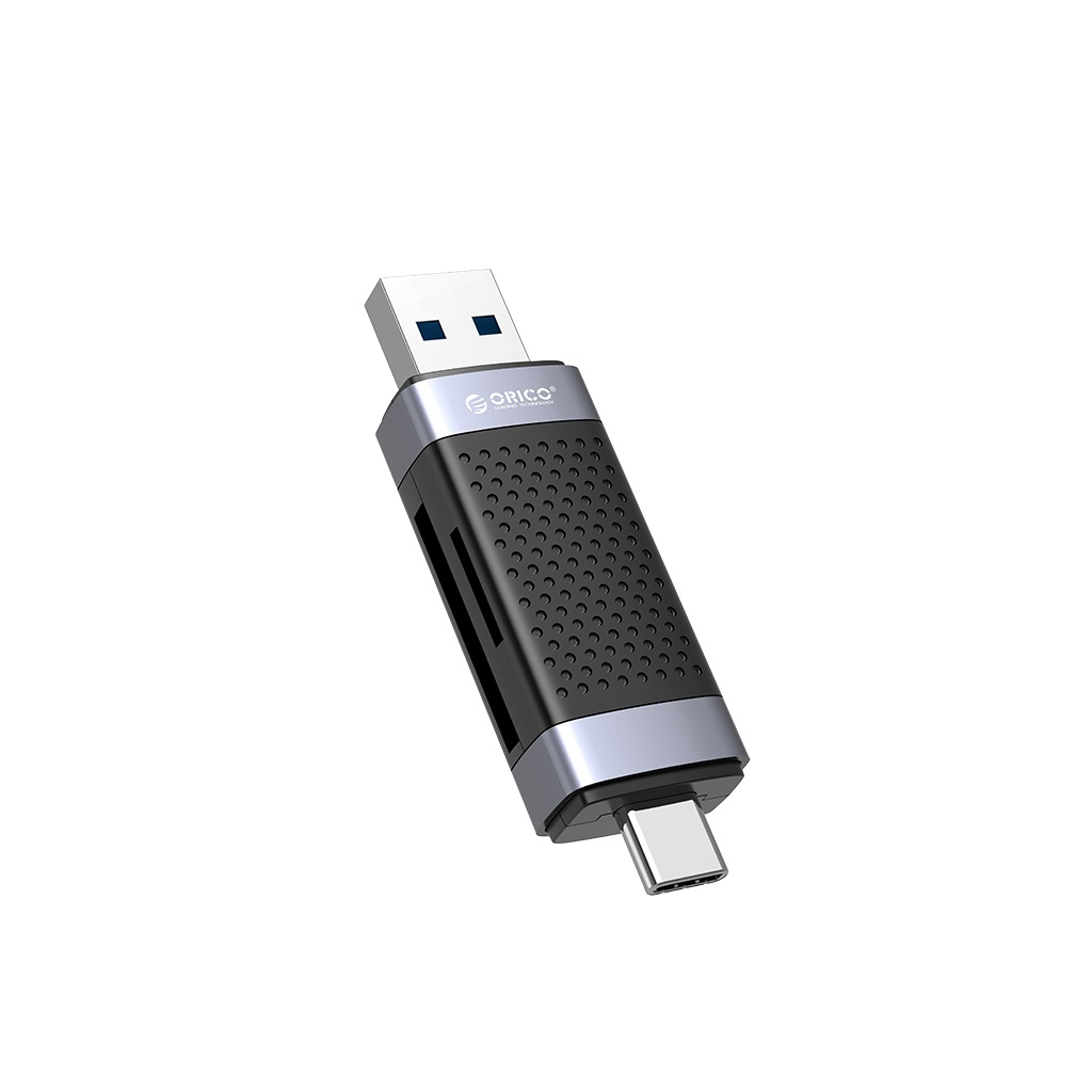 Зчитувач флеш-карт Orico TF+SD Dual Port USB2.0 (CA913763) - зображення 1