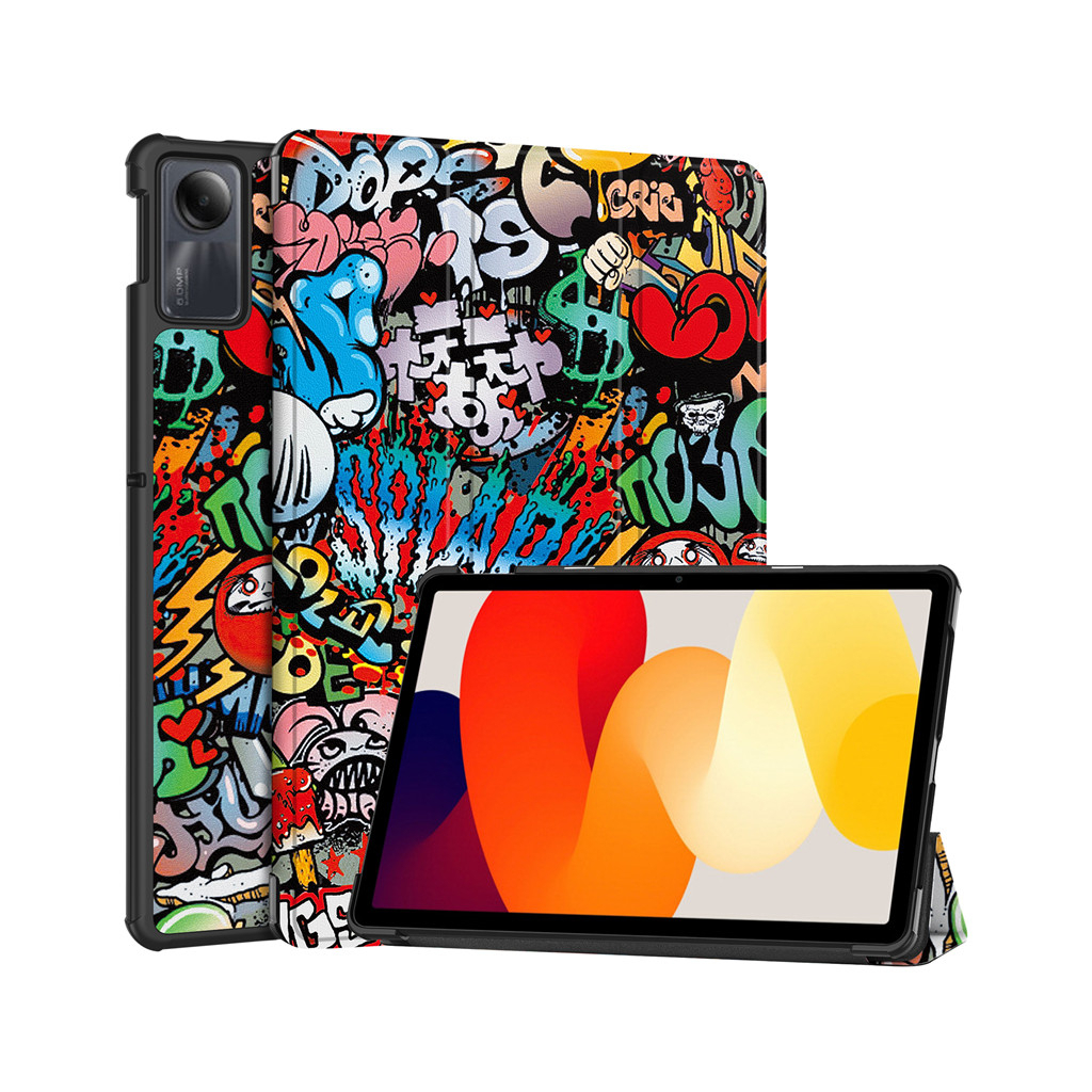 Чохол до планшета BeCover Smart Case Xiaomi Redmi Pad SE11" Graffiti (709869) - зображення 4