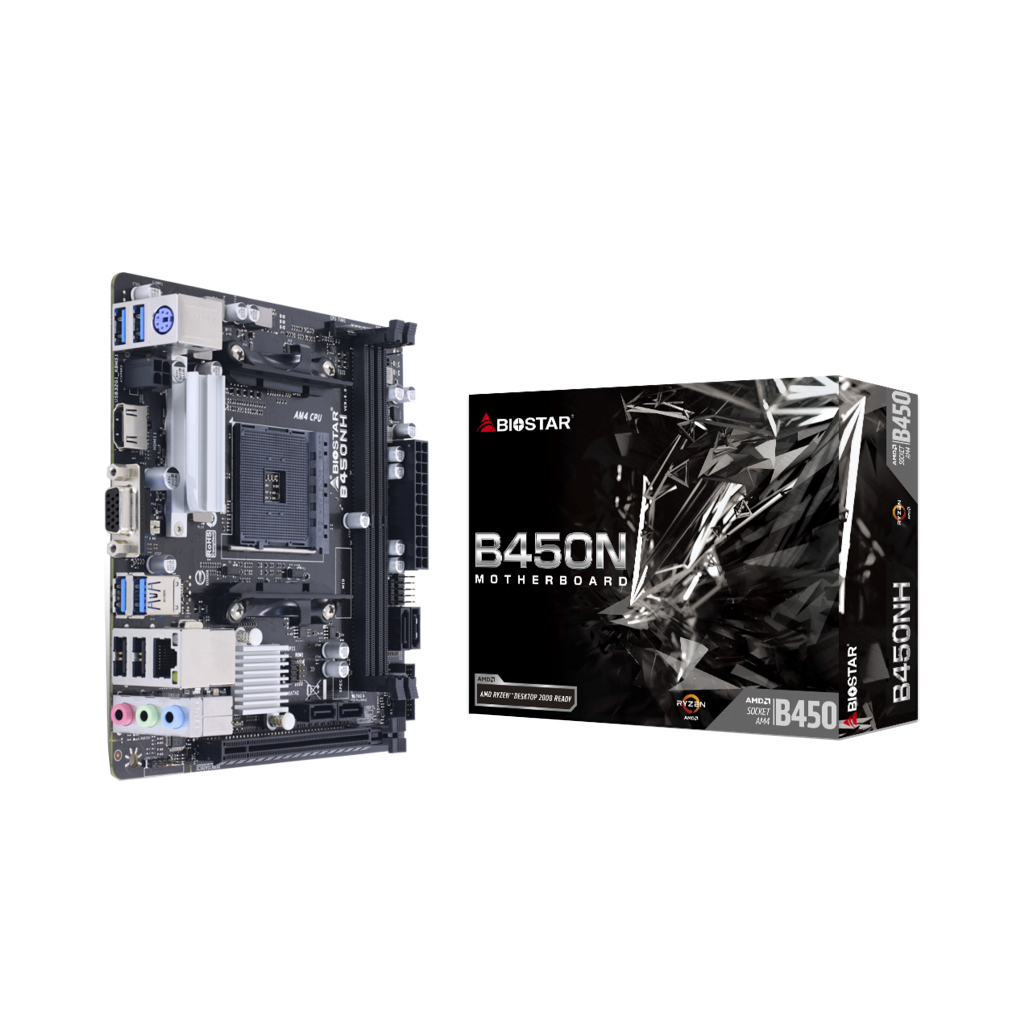 Материнська плата Biostar B450NH - зображення 2