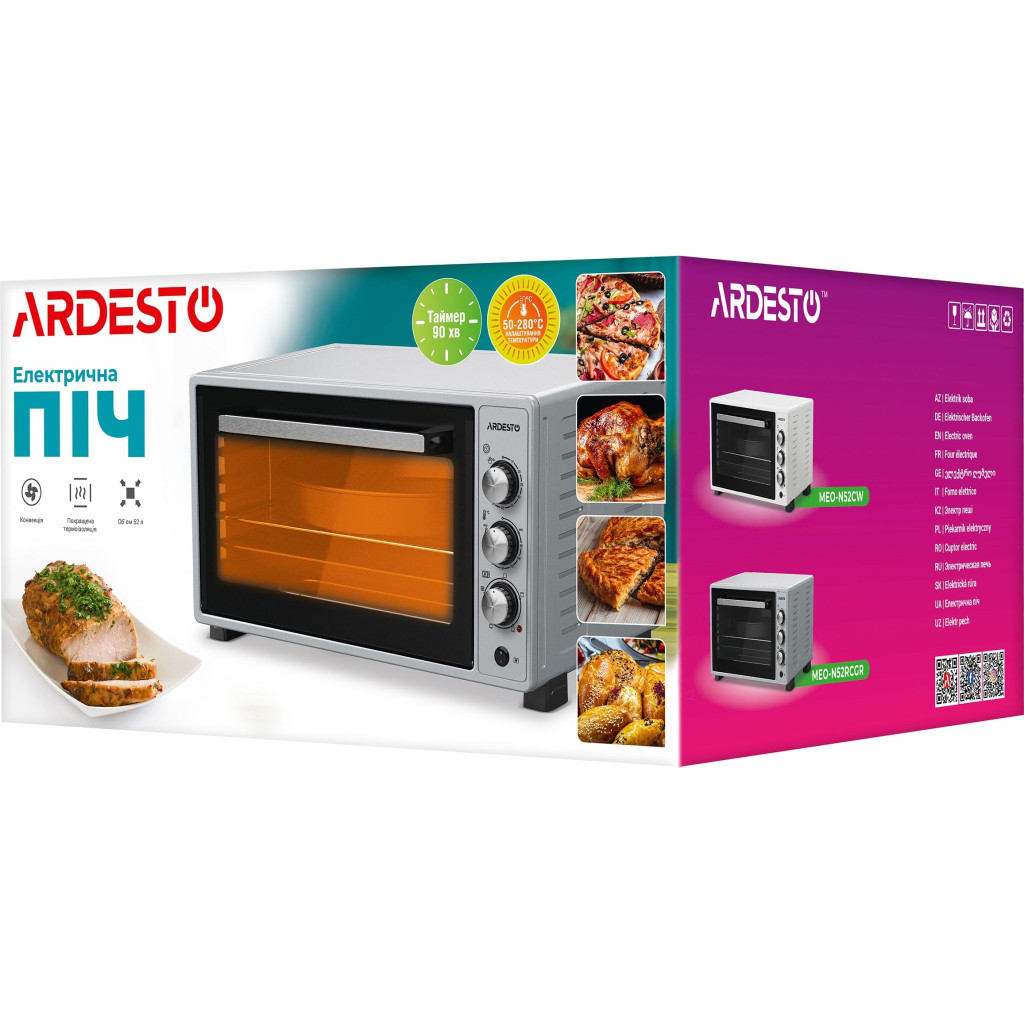 Електропіч Ardesto MEO-N52RCGR - зображення 10