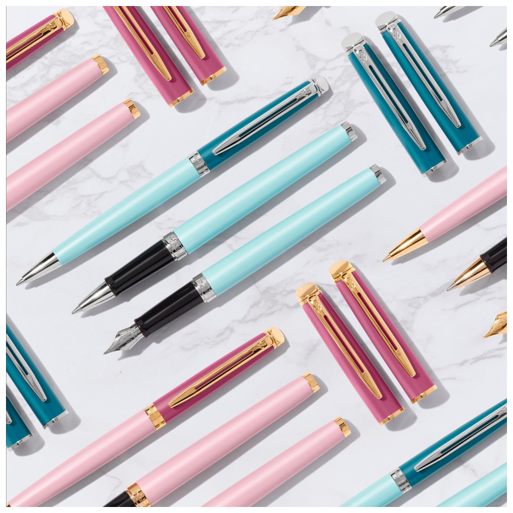 Ручка кулькова Waterman HEMISPHERE Colour Blocking Pink GT BP (22 581) - изображение 10