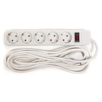 Мережевий фільтр живлення PowerPlant 5 м, 5 розеток, евростандарт (JY-1056/5) (PPSA10M50S5) - зображення 1