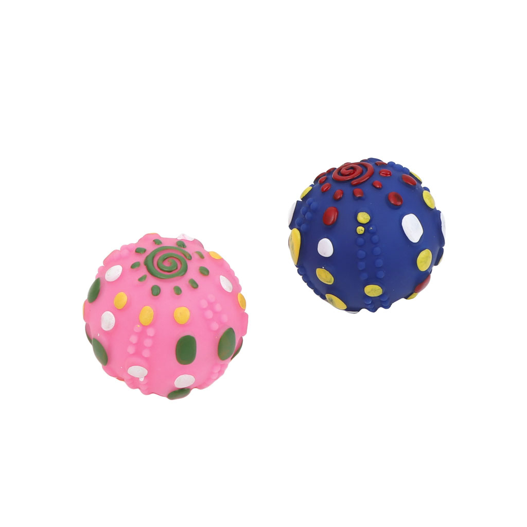 Іграшка для собак Eastland Розписаний м'яч 7 см (6970115700468) - зображення 1