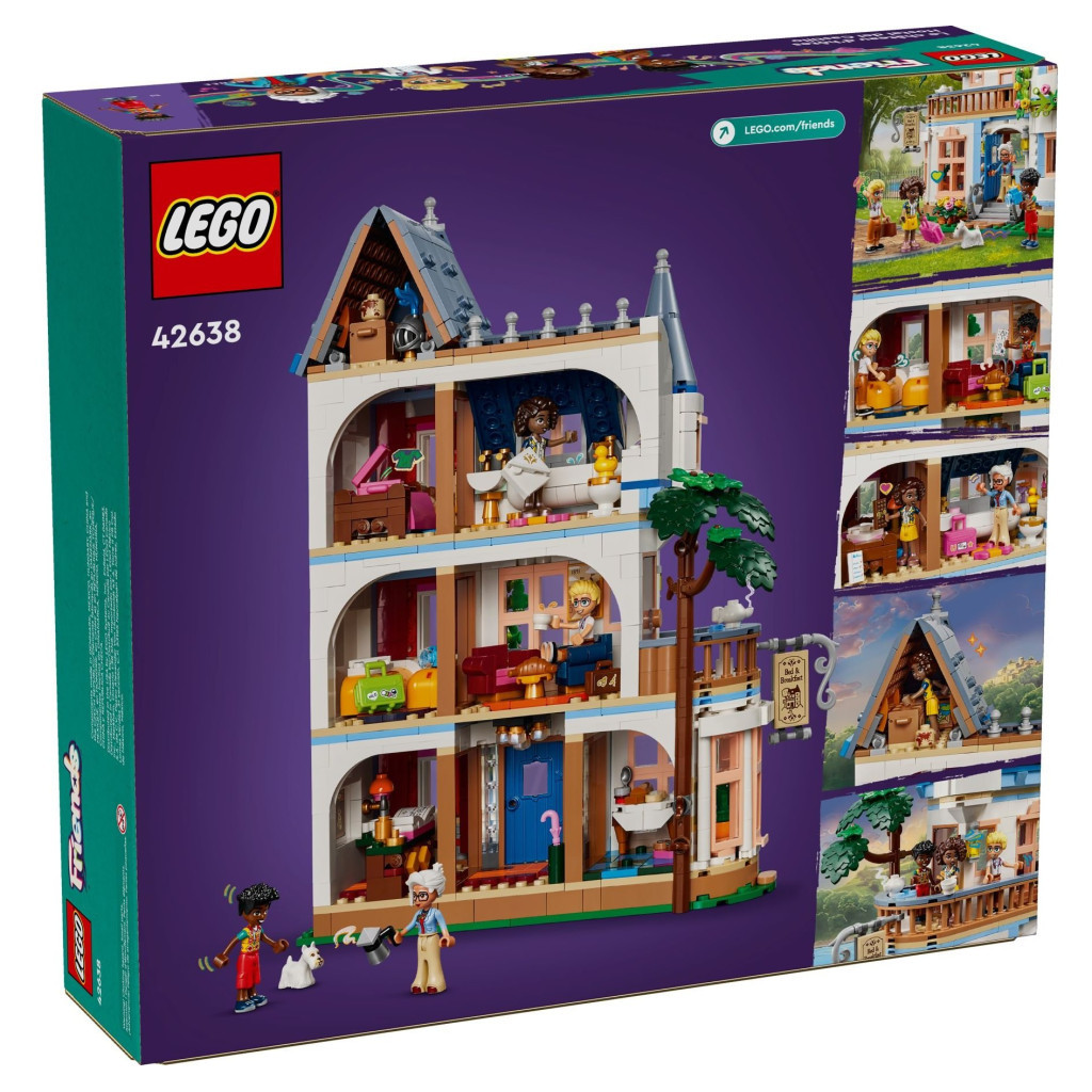 Конструктор LEGO Friends Замковий готель Ночівля і сніданок (42638) - зображення 8