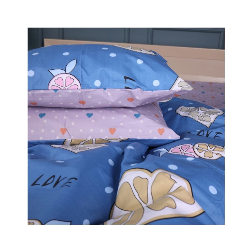 Постільна білизна MirSon Бязь Premium 17-0470 Love lemon King Size (2200003338102) - изображение 4