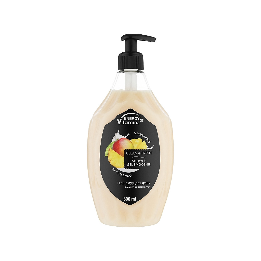 Гель для душу Energy of Vitamins Mango & Pineapple 800 мл (4823080006948) - зображення 1