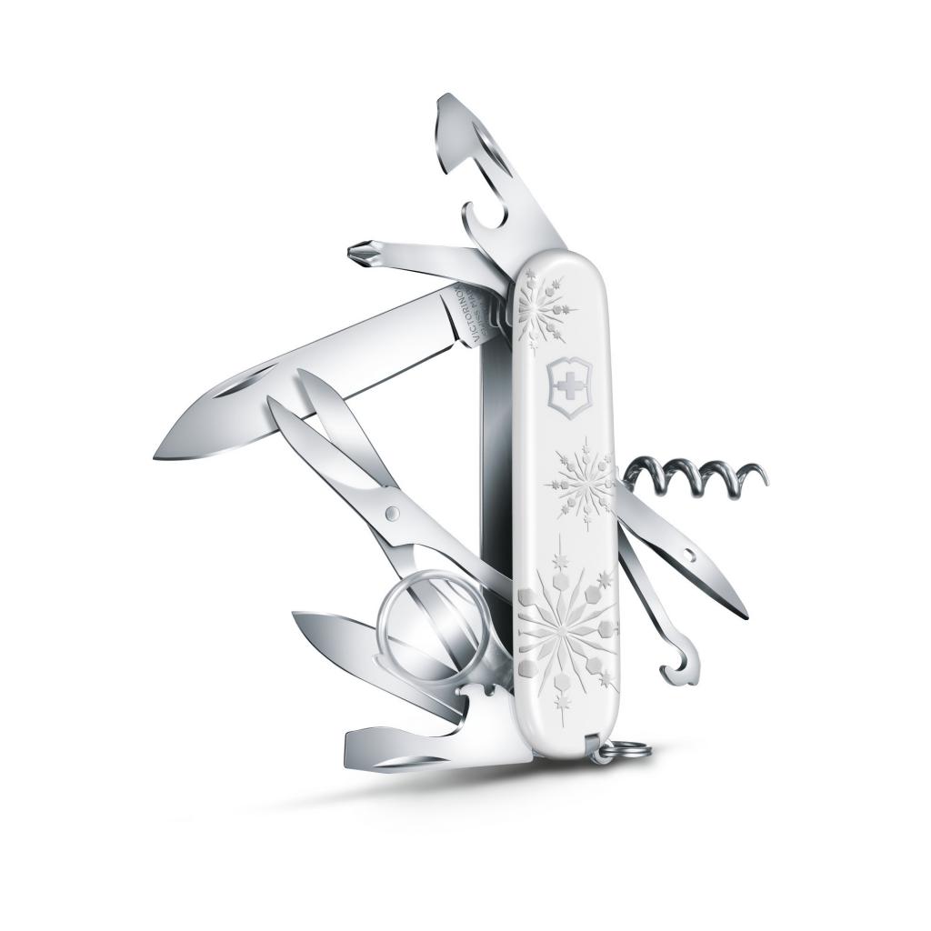Ніж Victorinox Swiss Army Explorer білий в подар. уп. "Зима" (1.6703.77) - зображення 2