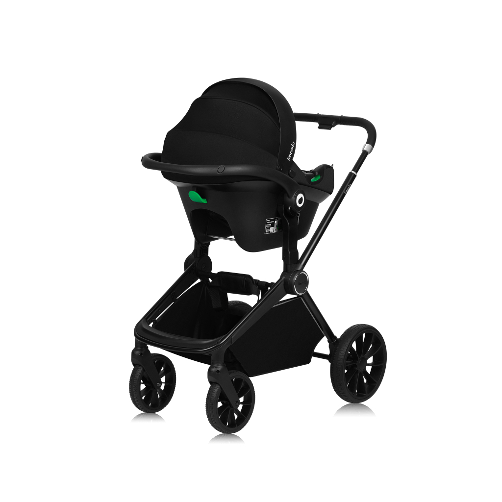 Коляска Lionelo 3 в 1 MIKA PLUS BLACK ONYX (LO-MIKA PLUS 3IN1 BLACK ONYX) - зображення 9