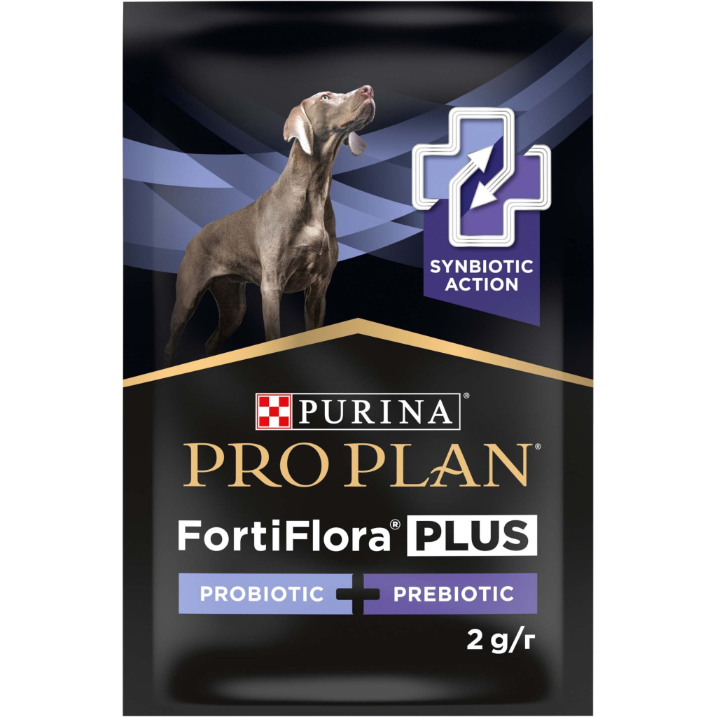 Пробіотична добавка для тварин Purina Pro Plan FortiFlora Plus Для собак та цуценят для підтримки нормальної мікрофлори кишківника 30 x 1.5 г (8445290504937) - зображення 2
