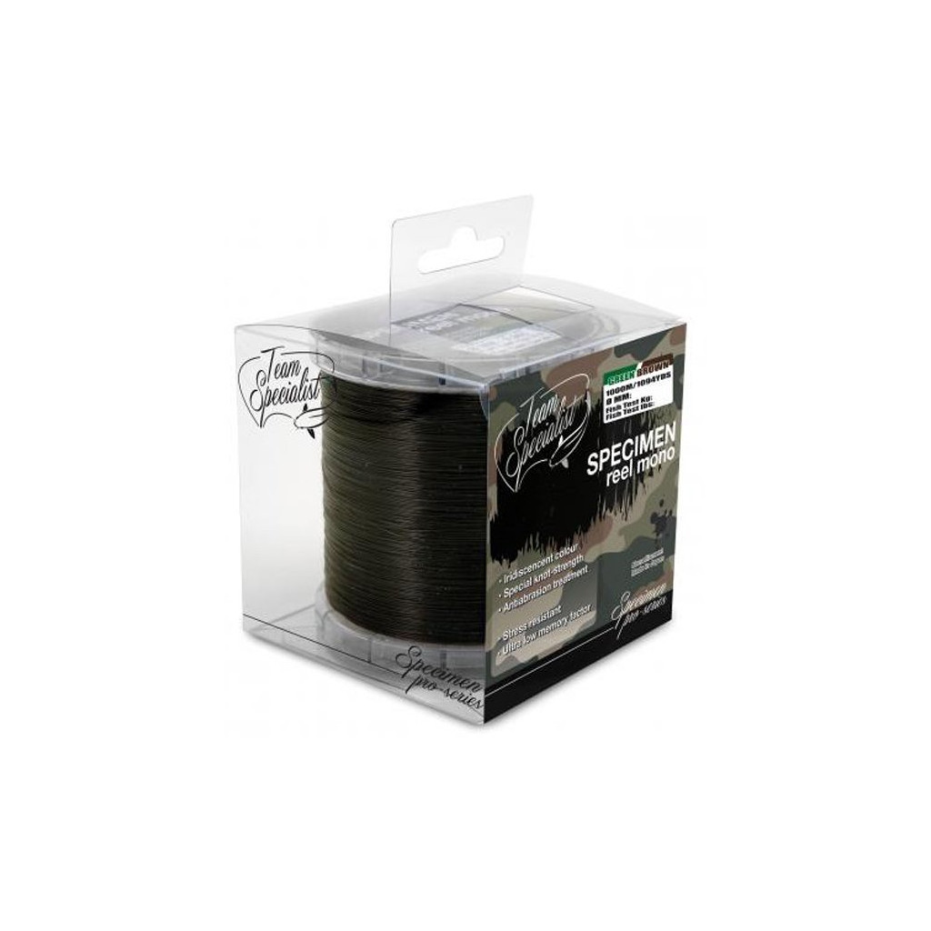 Волосінь Lineaeffe TS Specimen Reel Mono 0.310мм 1000м/1094YDS FishTest 13.8кг (3600431) - зображення 1