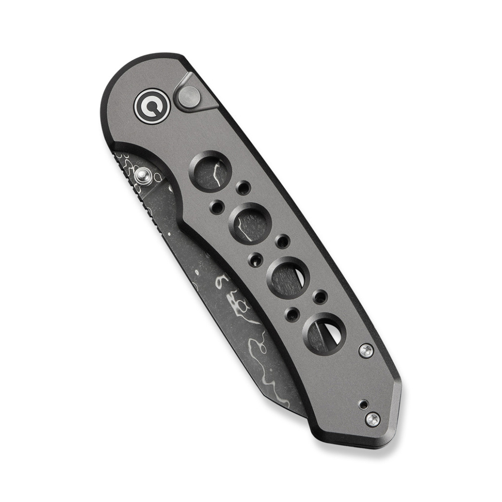 Ніж Civivi Pragma Prime, Damascus, сірий алюміній (C24067-DS1) - зображення 6