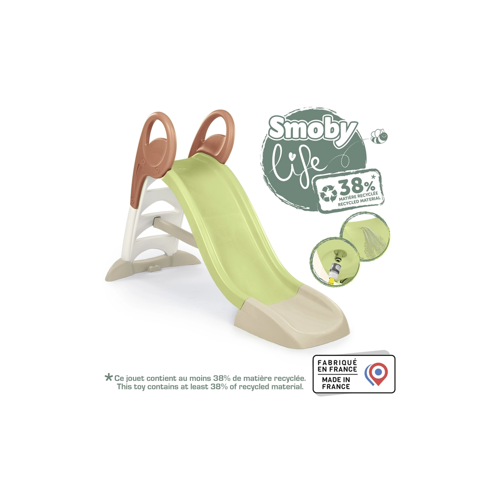 Гірка Smoby Life з водним ефектом зелено-бежева (7600820510) - зображення 3