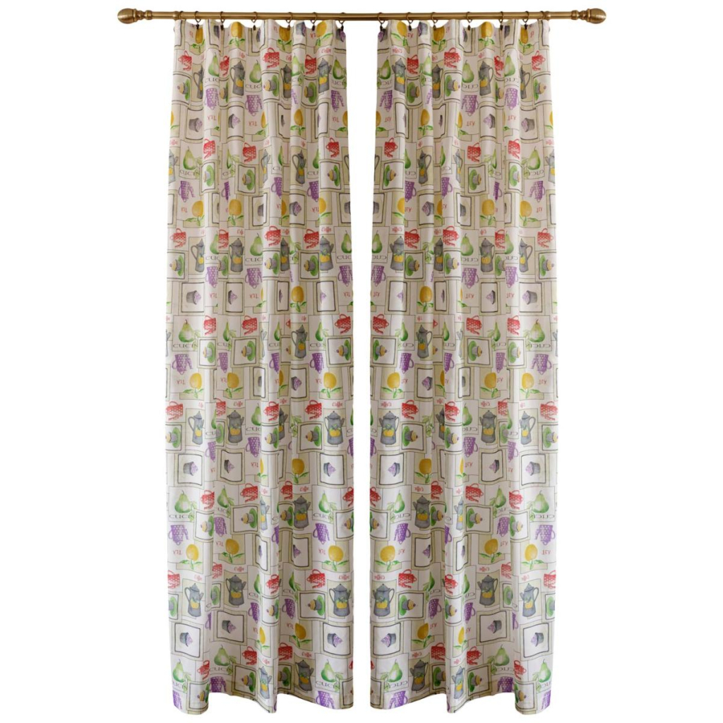 Штора Прованс комплект Green apples 140х170 см 2 шт (034911) - зображення 1