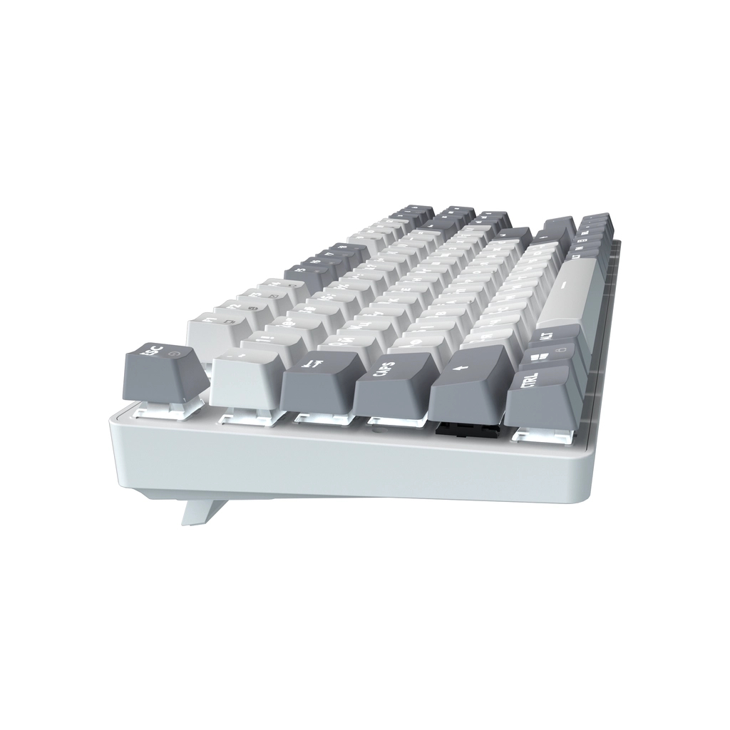 Клавіатура GamePro Genesis Metallic MK110W Outemu Red Switch USB UA White (MK110W) - зображення 5