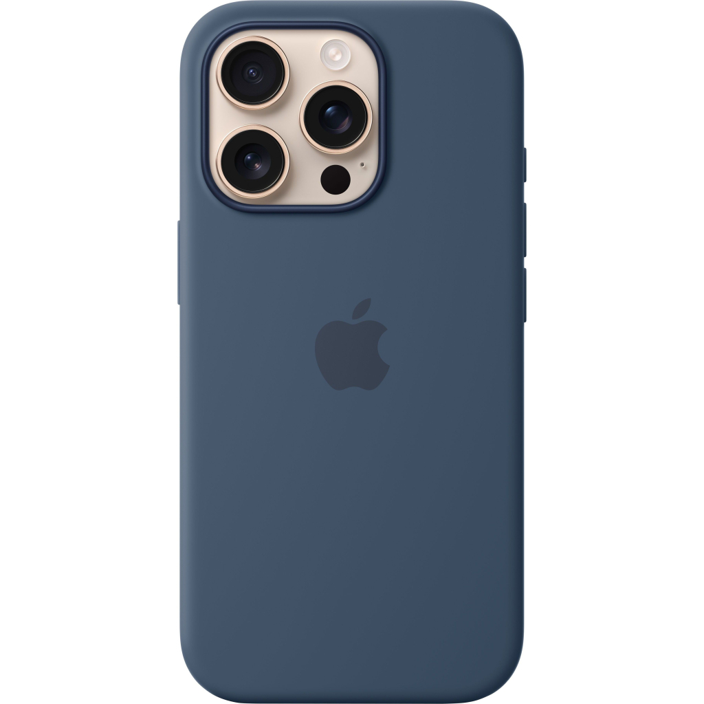 Чохол до мобільного телефона Apple iPhone16 Pro Silicone Case with MagSafe - Denim (MYYK3ZM/A) - зображення 1