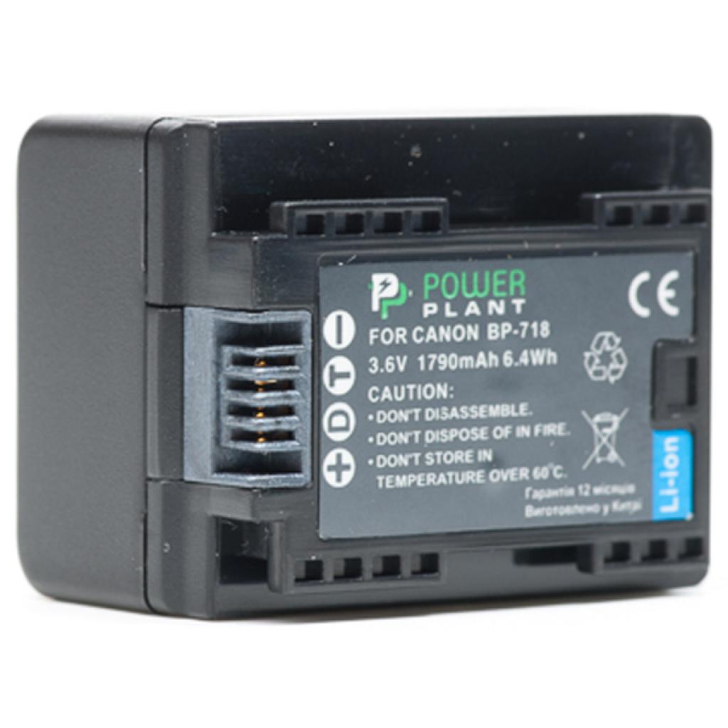 Акумулятор до фото/відео PowerPlant Canon BP-718 (DV00DV1330) - зображення 2