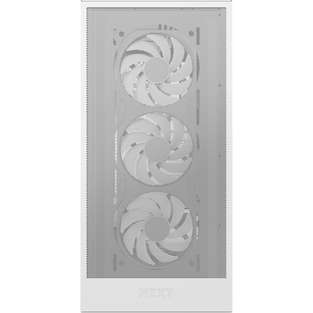 Корпус NZXT H5 Flow RGB Compact All White (CC-H52FW-R1) - зображення 4