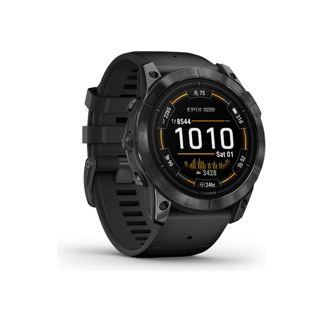 Смарт-годинник Garmin EPIX PRO (g2), 51, Glass, SltGry SS, Blk, GPS (010-02804-21) - зображення 3