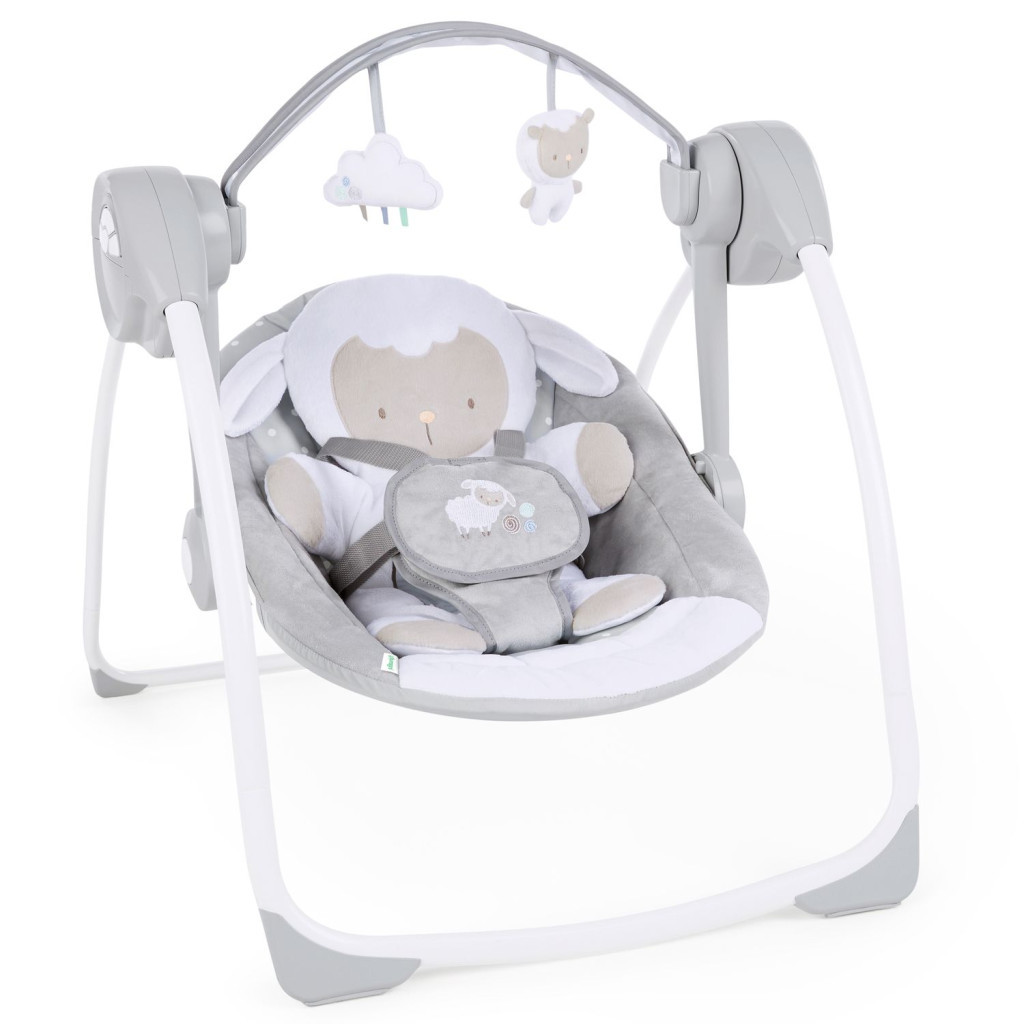 Крісло-гойдалка Ingenuity Comfort 2 Go – Cuddle Lamb (12184) - изображение 1