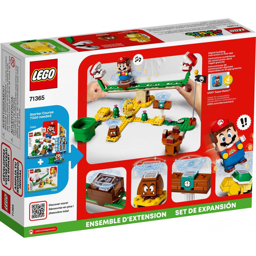 Конструктор LEGO Super Mario Потужна атака Рослини-піраньї (71365) - зображення 4