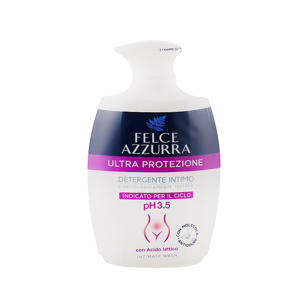 Мило для інтимної гігієни Felce Azzurra Ультра захист із молочною кислотою 250 мл (8001280022067) - зображення 1