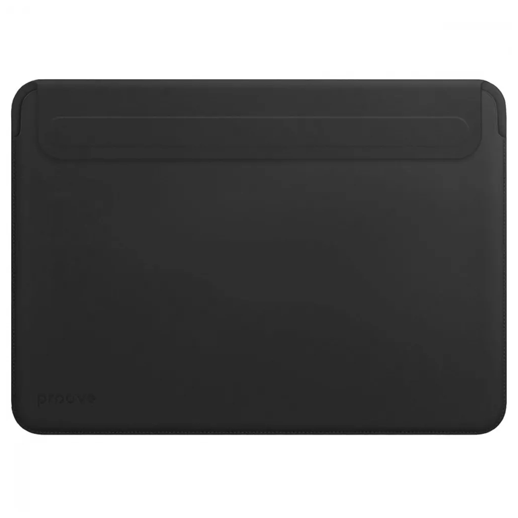 Чохол до ноутбука Proove 15,4/16,2 MacBook Leather Sleeve gray (PCLSMB161605) - зображення 1