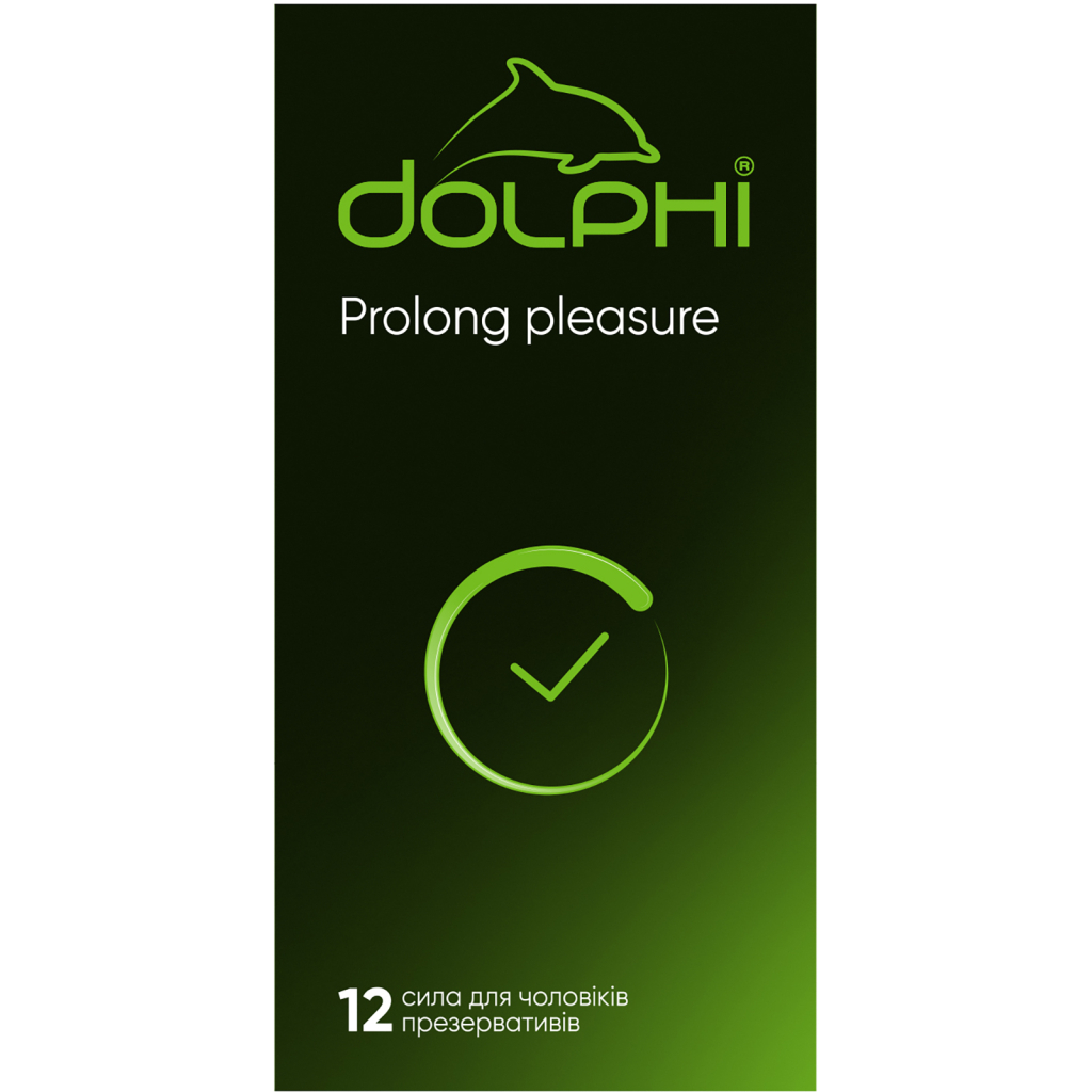 Презервативи Dolphi Prolong Pleasure 12 шт. (4820144773044) - изображение 1