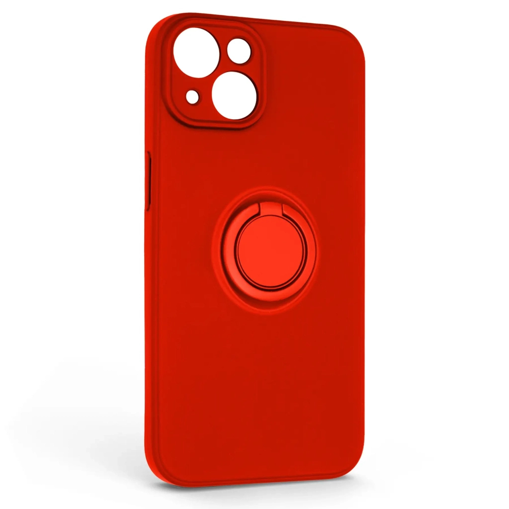 Чохол до мобільного телефона Armorstandart Icon Ring Apple iPhone 14 Red (ARM68686) - зображення 1